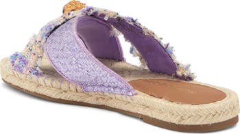 Kensington Espadrille Slide Sandal