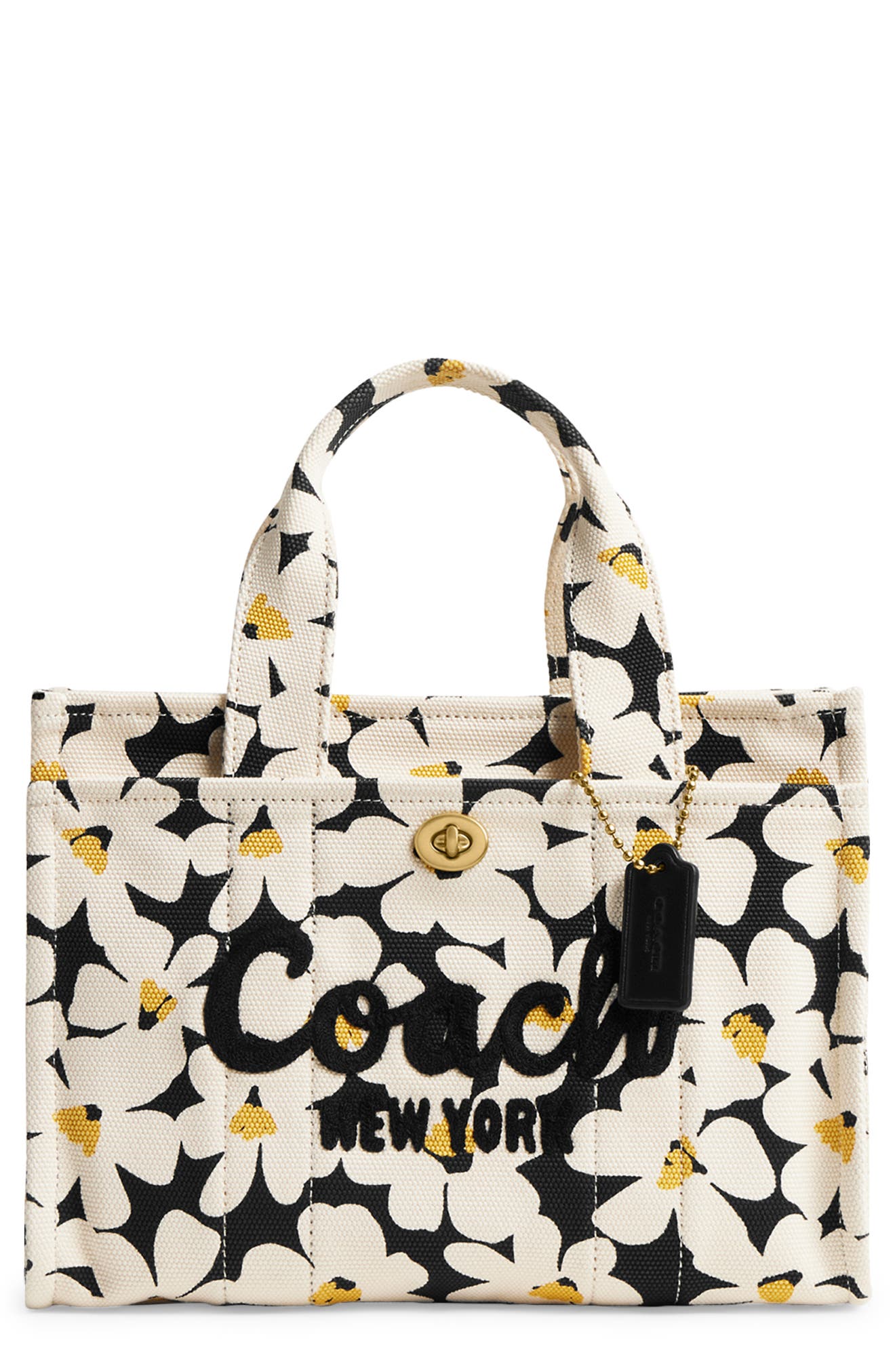 COACH Canvas Cargo Tote, Main, color, 