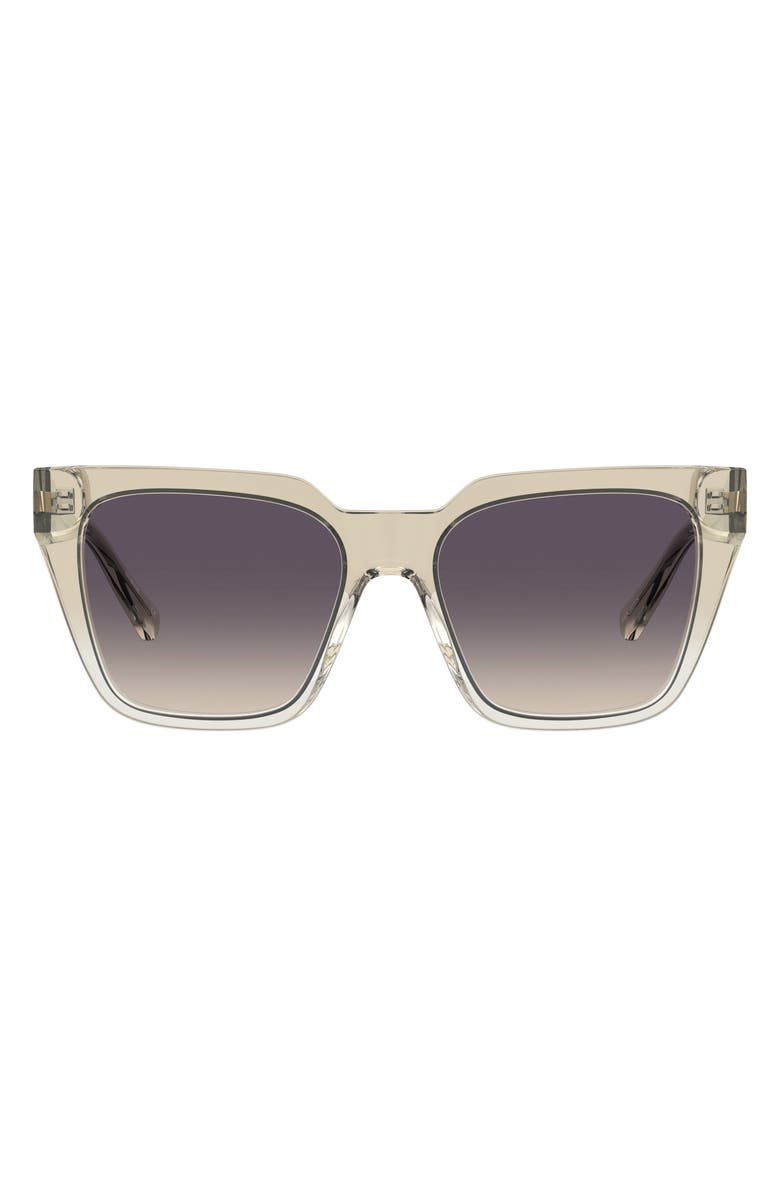 Love Moschino 52mm Square Sunglasses, Main, color, 
