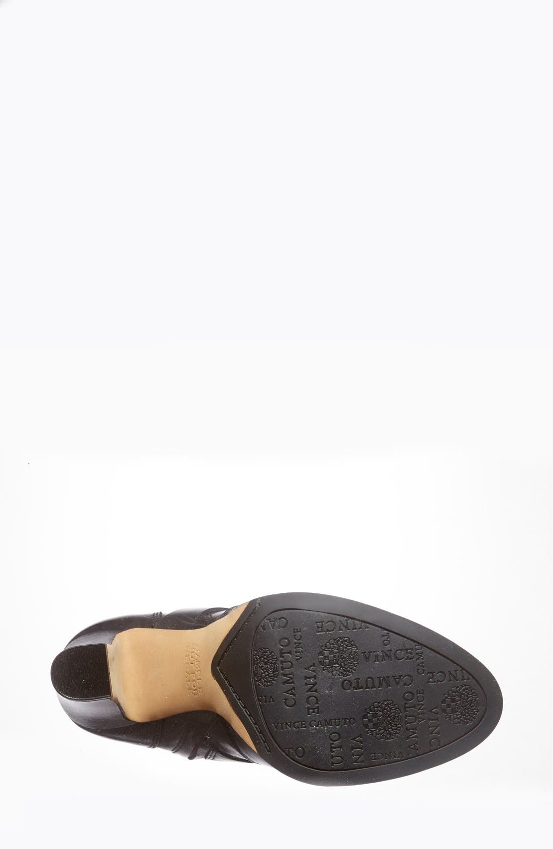 'Connolly' Belted Boot, Alternate, color, BLACK LEATHER