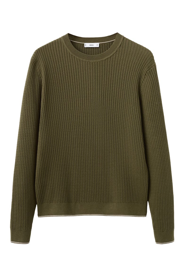 Fine Knit Sweater, Alternate, color, OLIVE GREEN