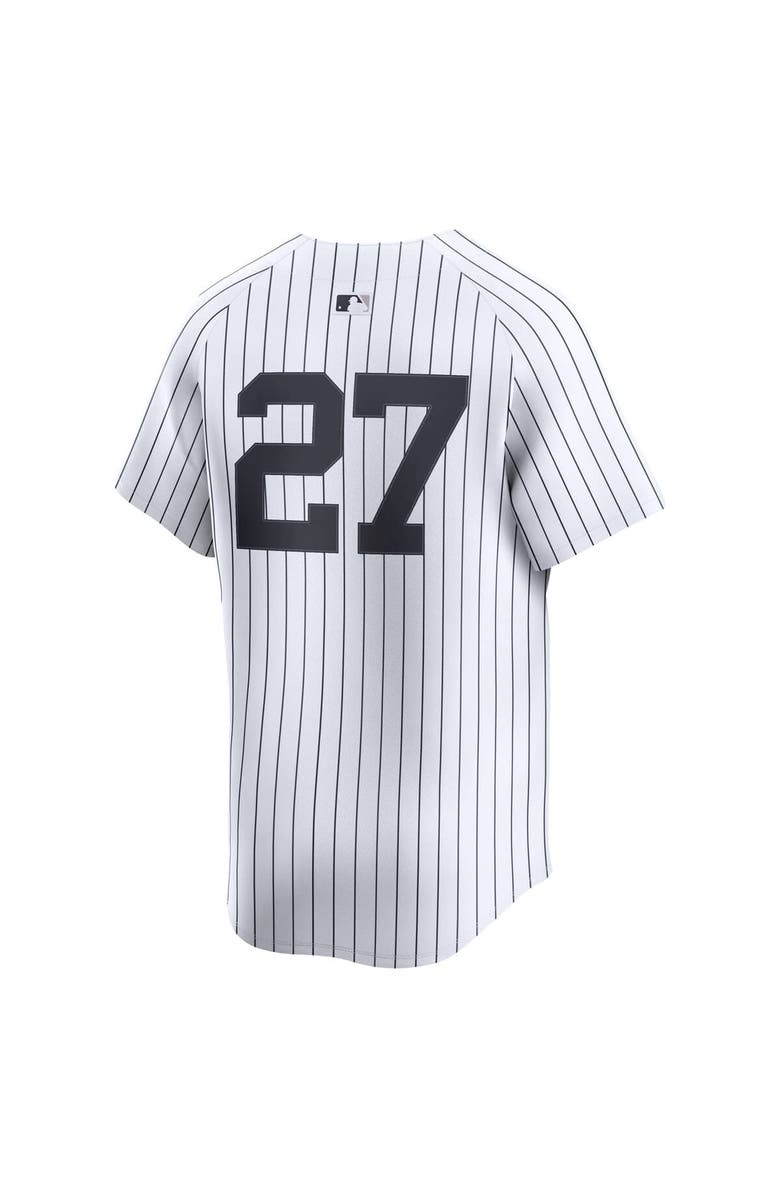 Nike Men's Nike Giancarlo Stanton White New York Yankees Home Limited Player Jersey, Alternate, color, 
