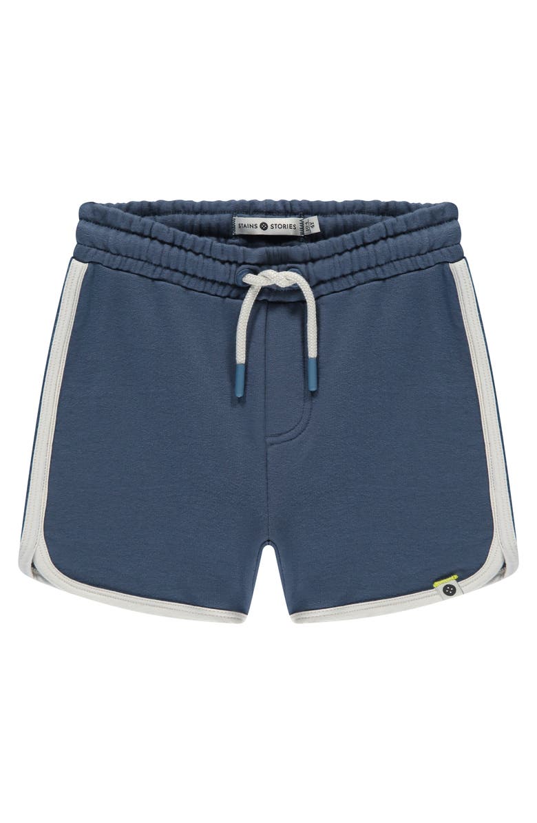 Stains and Stories by Babyface Retro Athletic Sweatshort, Main, color, Water