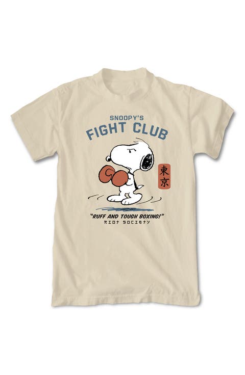 Snoopy's Fight Club Graphic T-Shirt