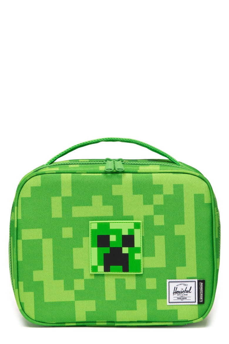 Kids' Minecraft™ Pop Quiz Lunch Box, Main, color, CREEPER