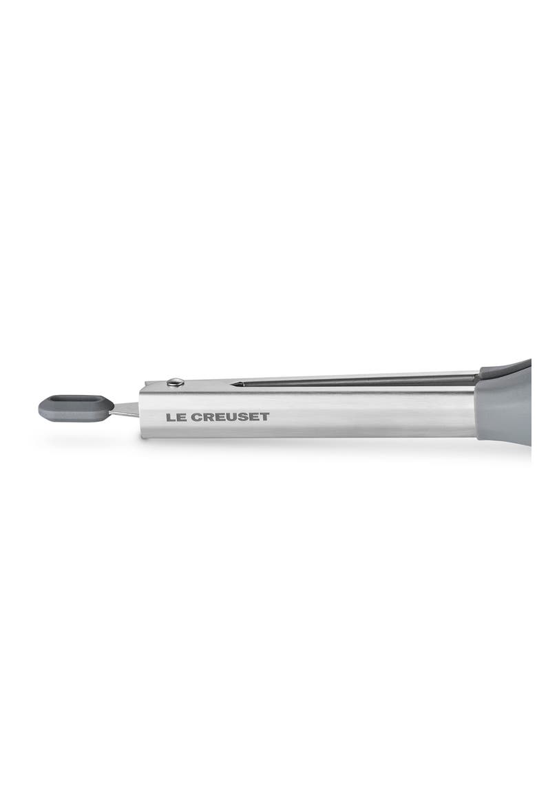 Signature Stainless Steel Tongs, Alternate, color, OYSTER