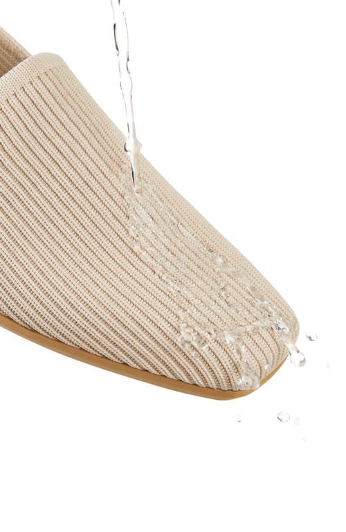 Vivaia Water-repellent Square-toe Loafers In Neutral