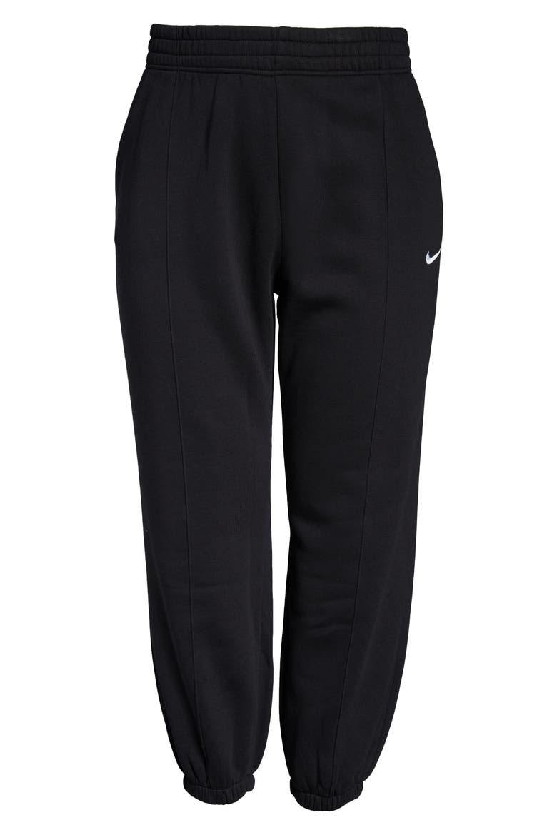Sportswear Fleece Sweatpants, Alternate, color, BLACK/ WHITE