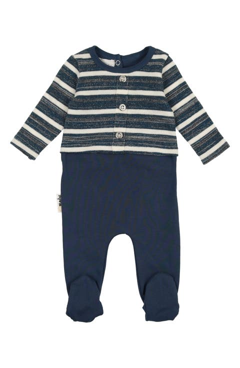 Stripe Sweater Footie (Baby)
