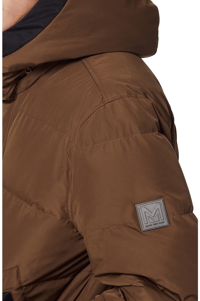 Phoenix Water Resistant Down & Feather Coat, Alternate, color, CAPPUCCINO