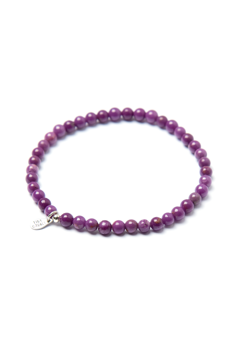 Rare Phosphosiderite Energy Bracelet, Main, color, Light Purple