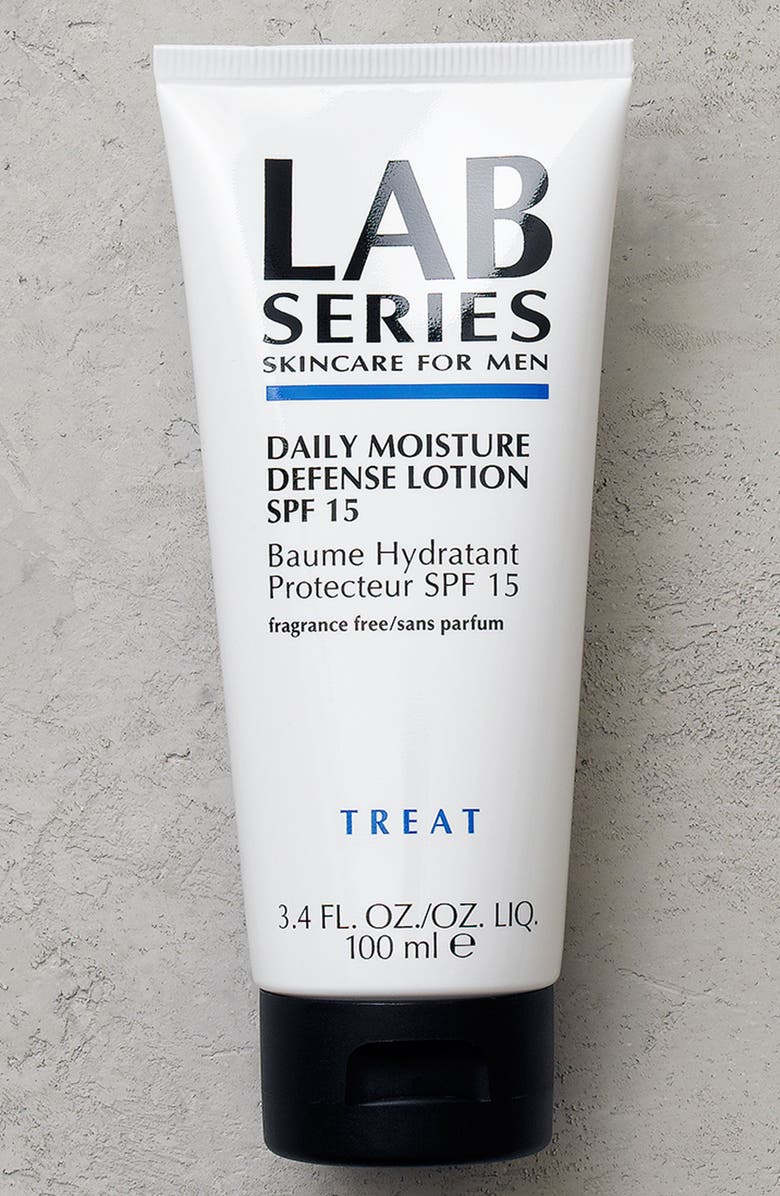 Lab Series Skincare for Men Daily Moisture Defense Lotion Broad Spectrum SPF 15, Alternate, color,