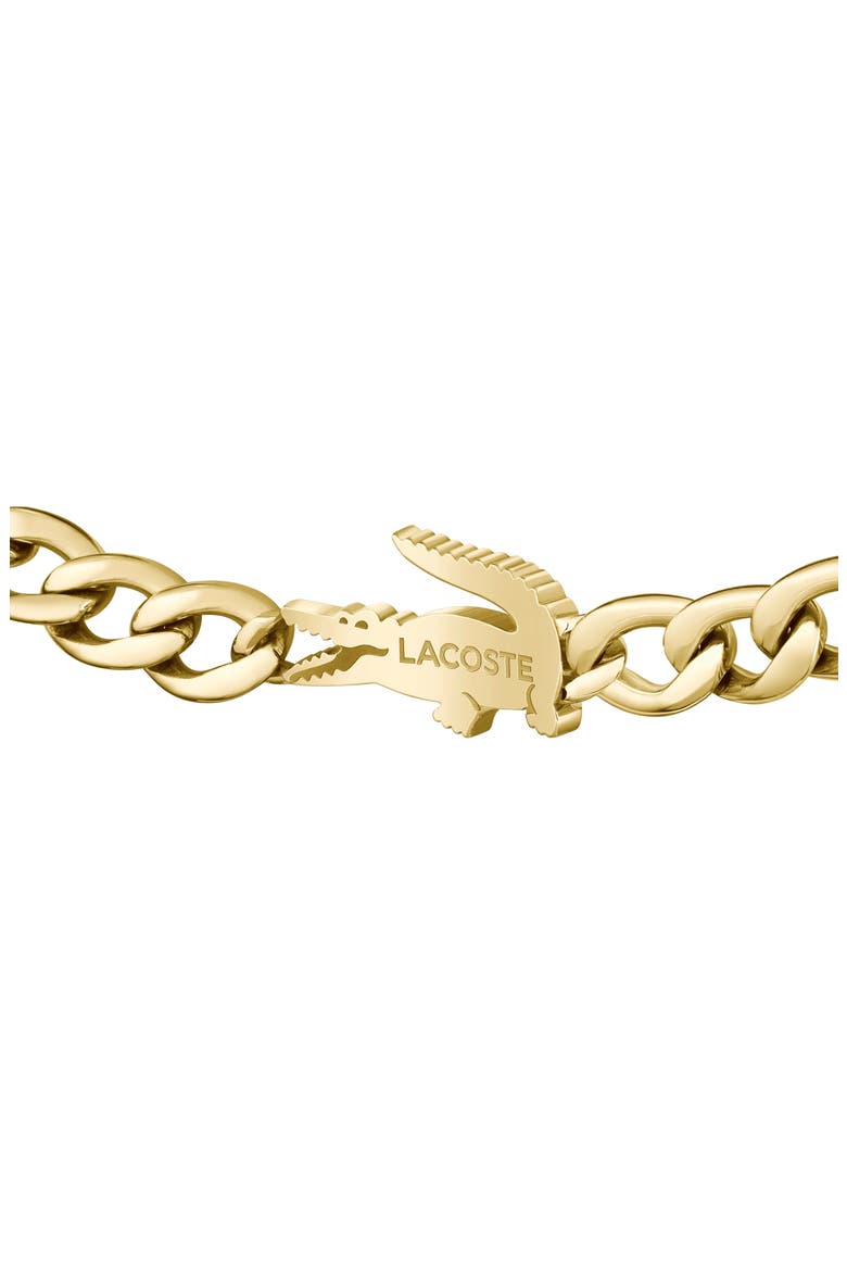 Crocodile Chunky Chain Bracelet, Alternate, color, GOLD