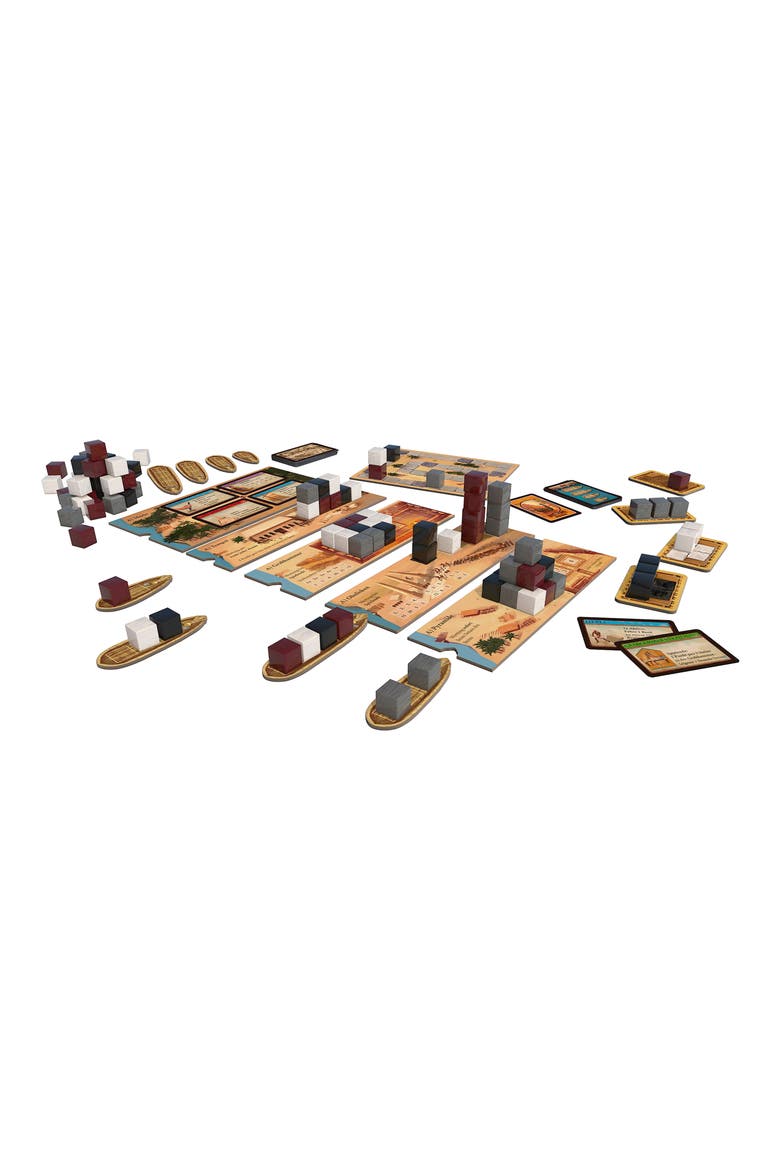 Imhotep - Builder of Egypt Board Game, Alternate, color, NO COLOR
