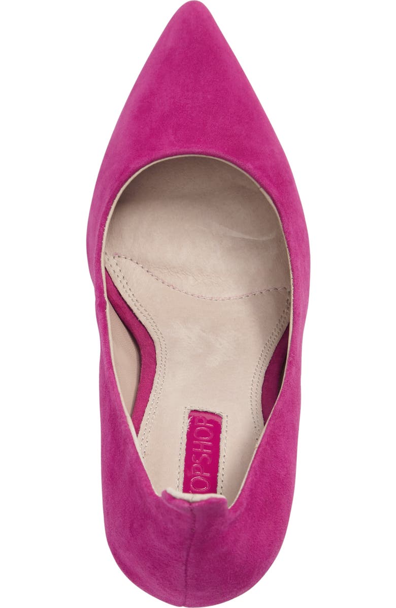 Topshop Gardenia Curve Pump, Alternate, color,