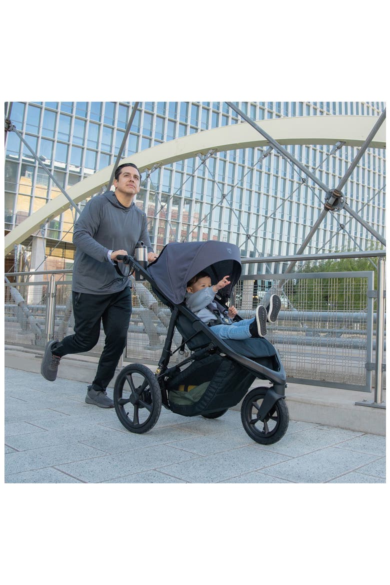 Wayfinder Jogging Stroller, Alternate, color, STORM