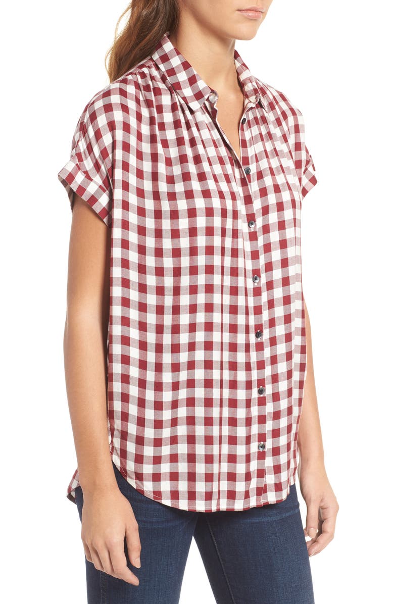 Madewell Plaid Courier Shirt, Alternate, color, 