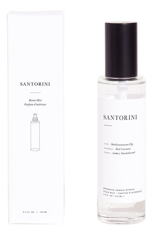 Brooklyn Candle Studio Santorini Room Mist In Blue