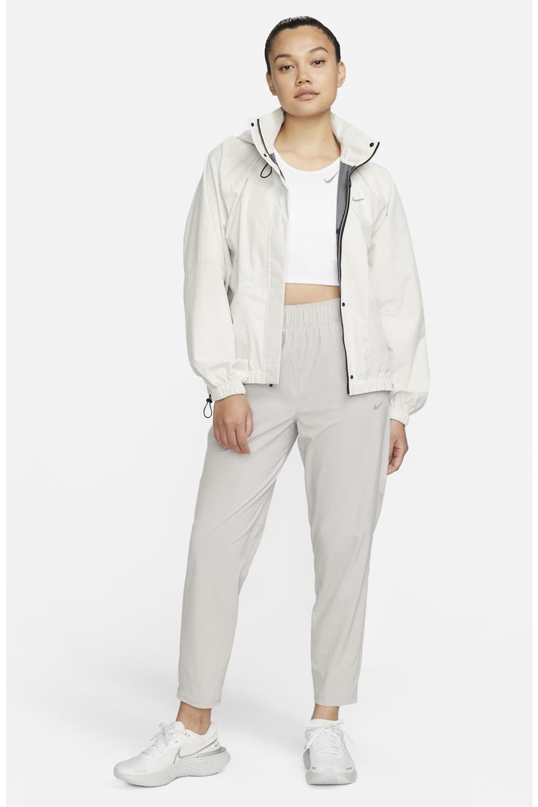 Swift Storm-FIT Running Jacket, Alternate, color, PALE IVORY/ BLACK