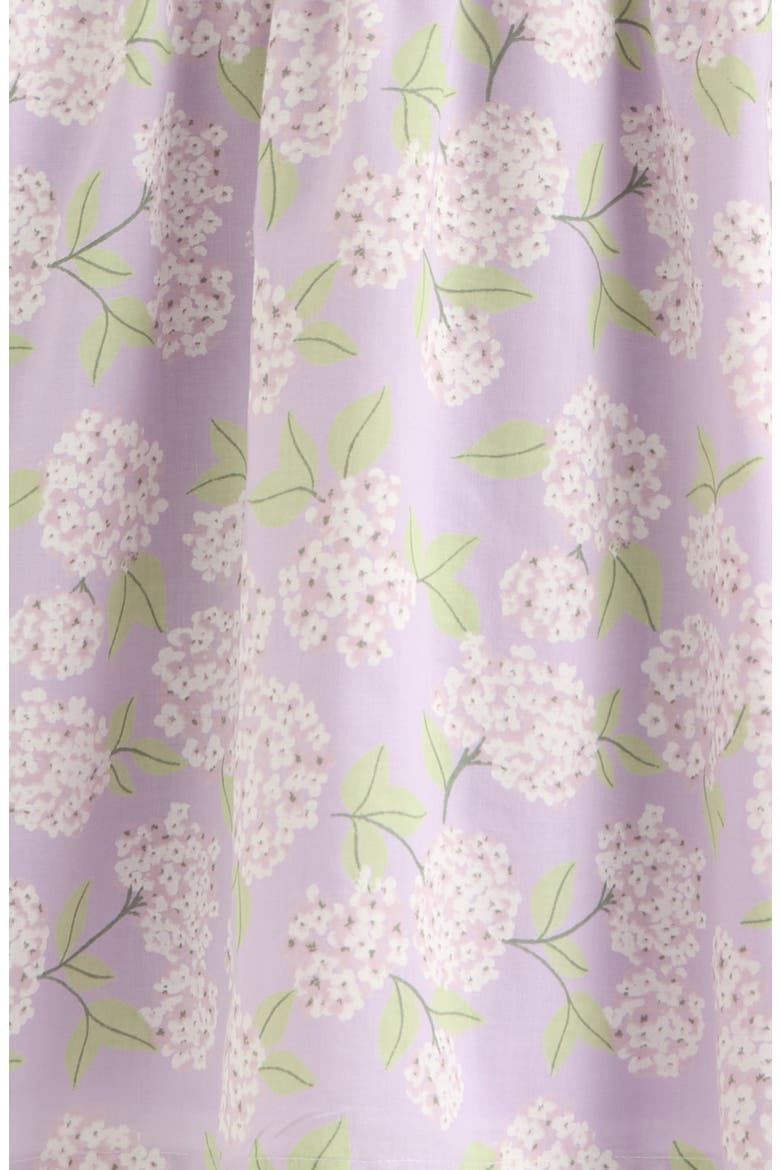 Kids' Button Front Cotton Dress, Alternate, color, PURPLE SECRET HYDRANGEA