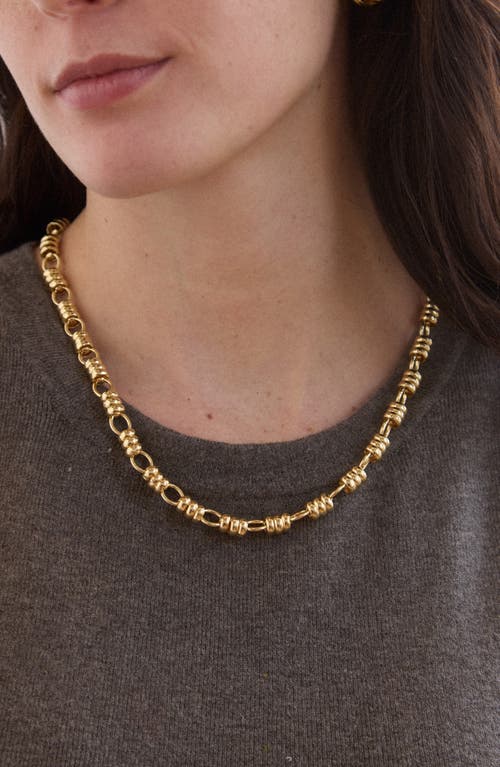 Baublebar Eileen Link Station Necklace In Gold