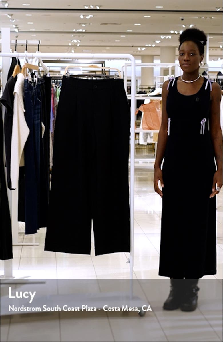 Layton Pleated Cuffed Wide Leg Pants, sales video thumbnail