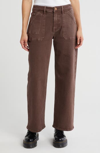 ★2025SS新作★KIRSH★CARPENTER WIDE FIT DENIM PANTS MUSINSA | KIRSH Carpenter Wide Fit Denim Pants [Black]