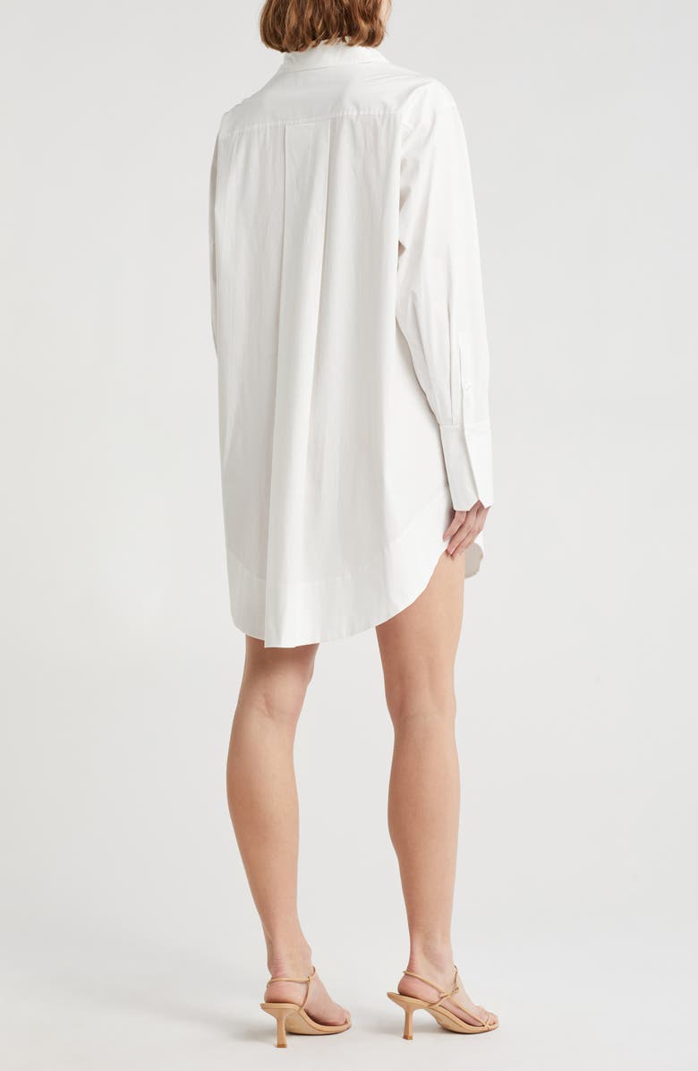 A.L.C. Fallen Stretch Cotton Shirtdress, Alternate, color, 
