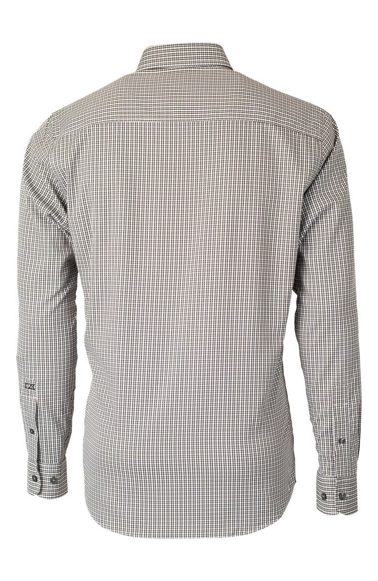 Cutter & Buck Versatech Multi Check Classic Fit Button-Up Performance Shirt, Alternate, color, 