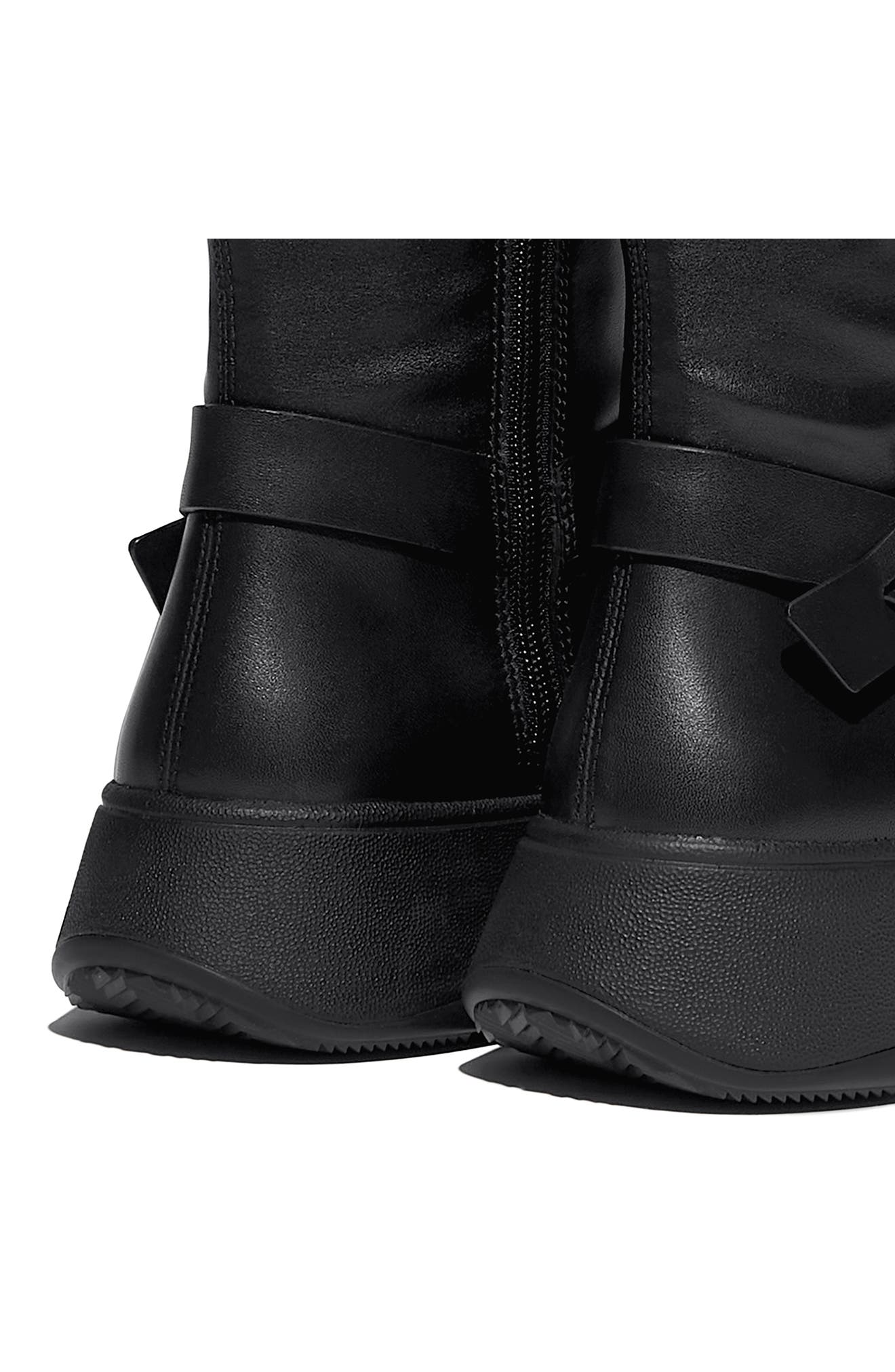 FitFlop F-Mode Knot Flatform Boot, Alternate, color, 