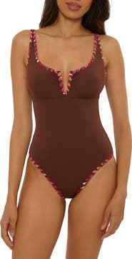 Becca On the Edge One-Piece Swimsuit