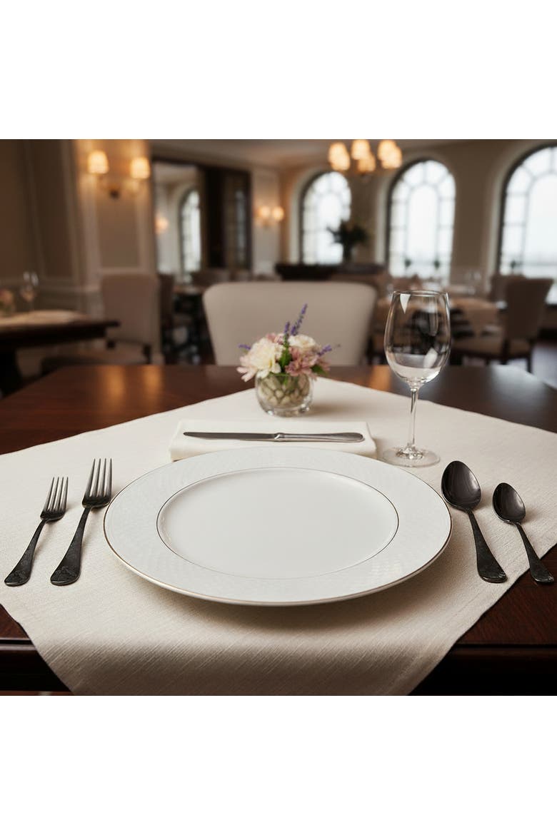 Venere Flatware Set - 5 Pieces, Alternate, color, Black Gold