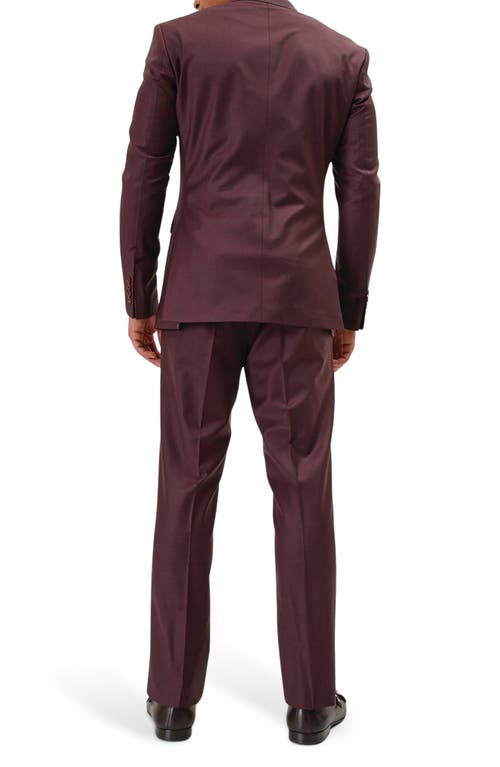 Ron Tomson Super 120s Wool Double Breasted Tuxedo Jacket