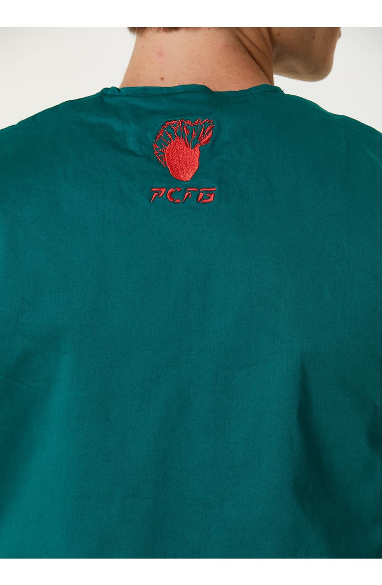 PCFG Cotton Woven Track Vest, Alternate, color, Leopard