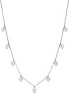SHYMI Pavé Heart Drop Layering Necklace