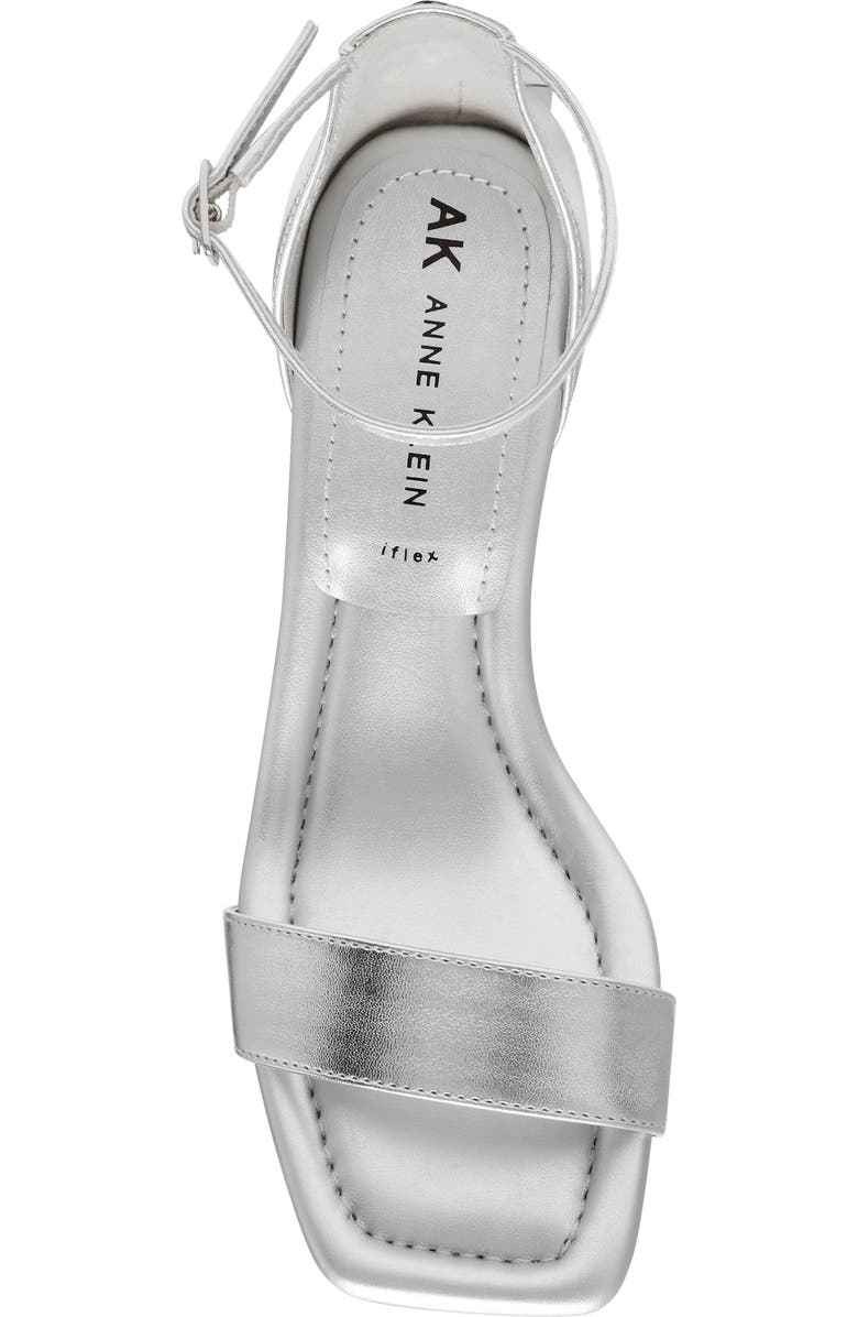 Anne Klein Jade Sandal, Alternate, color, Silver
