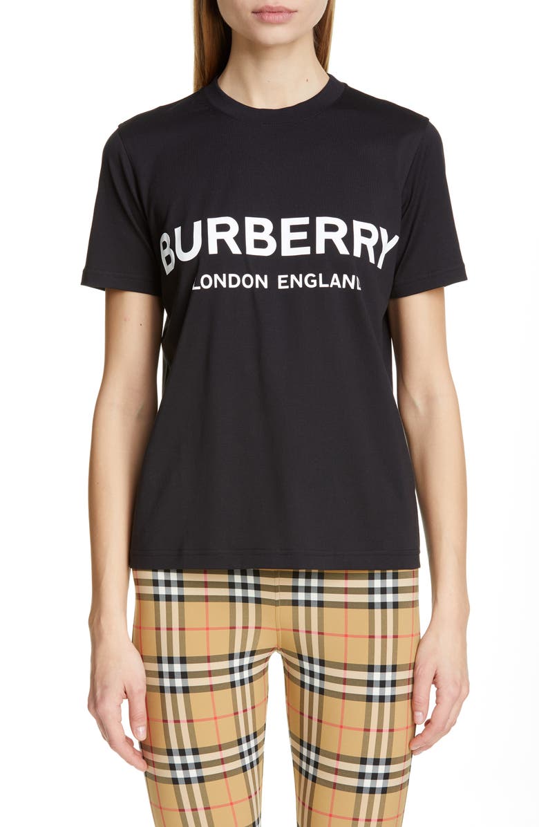 Burberry Logo Print Tee, Main, color, 