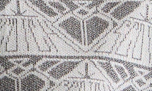 Scotch & Soda Logo Jacquard Sweater Jacket In Gray