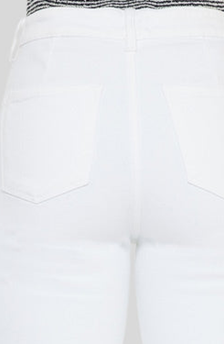 KanCan Celia Ultra High Rise Wide Flare Jeans, Alternate, color, White