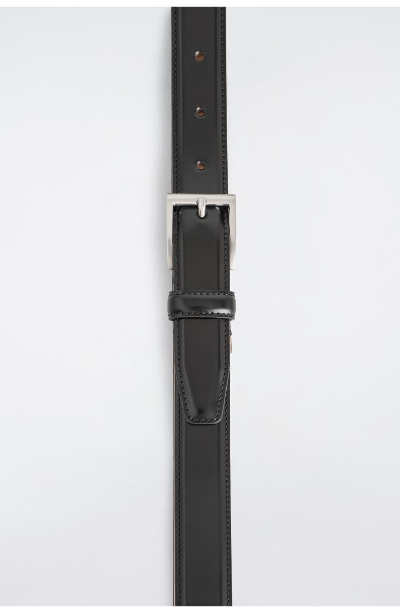 COS Leather Belt, Alternate, color, Black