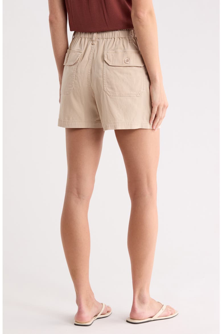 Callie Ruffled Shorts, Alternate, color, LINEN SAND
