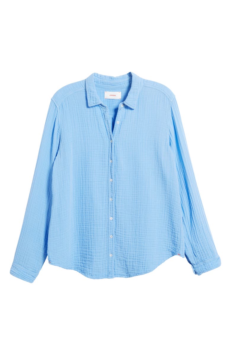 XÍRENA Scout Cotton Gauze Shirt, Alternate, color, 