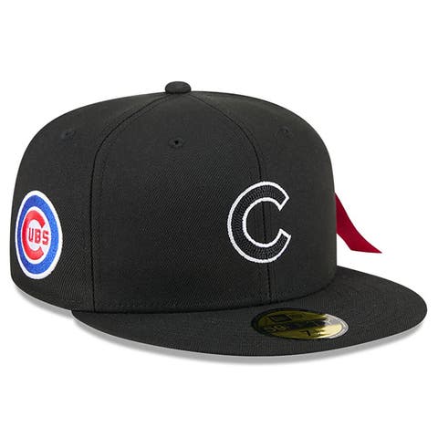 Men's New Era x Alpha Industries  Black Chicago Cubs 59FIFTY Fitted Hat