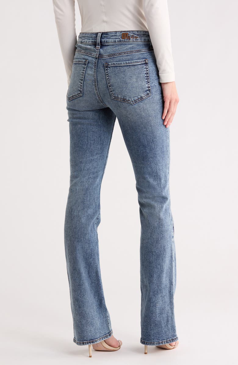 KUT from the Kloth Nicole Seamed High Waist Bootcut Jeans, Alternate, color, Daphne