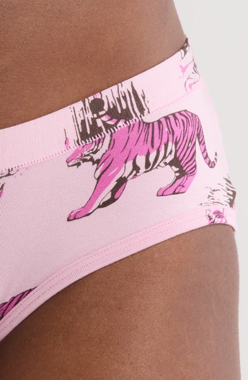 Meundies Feelfree Hipster Briefs In Pink