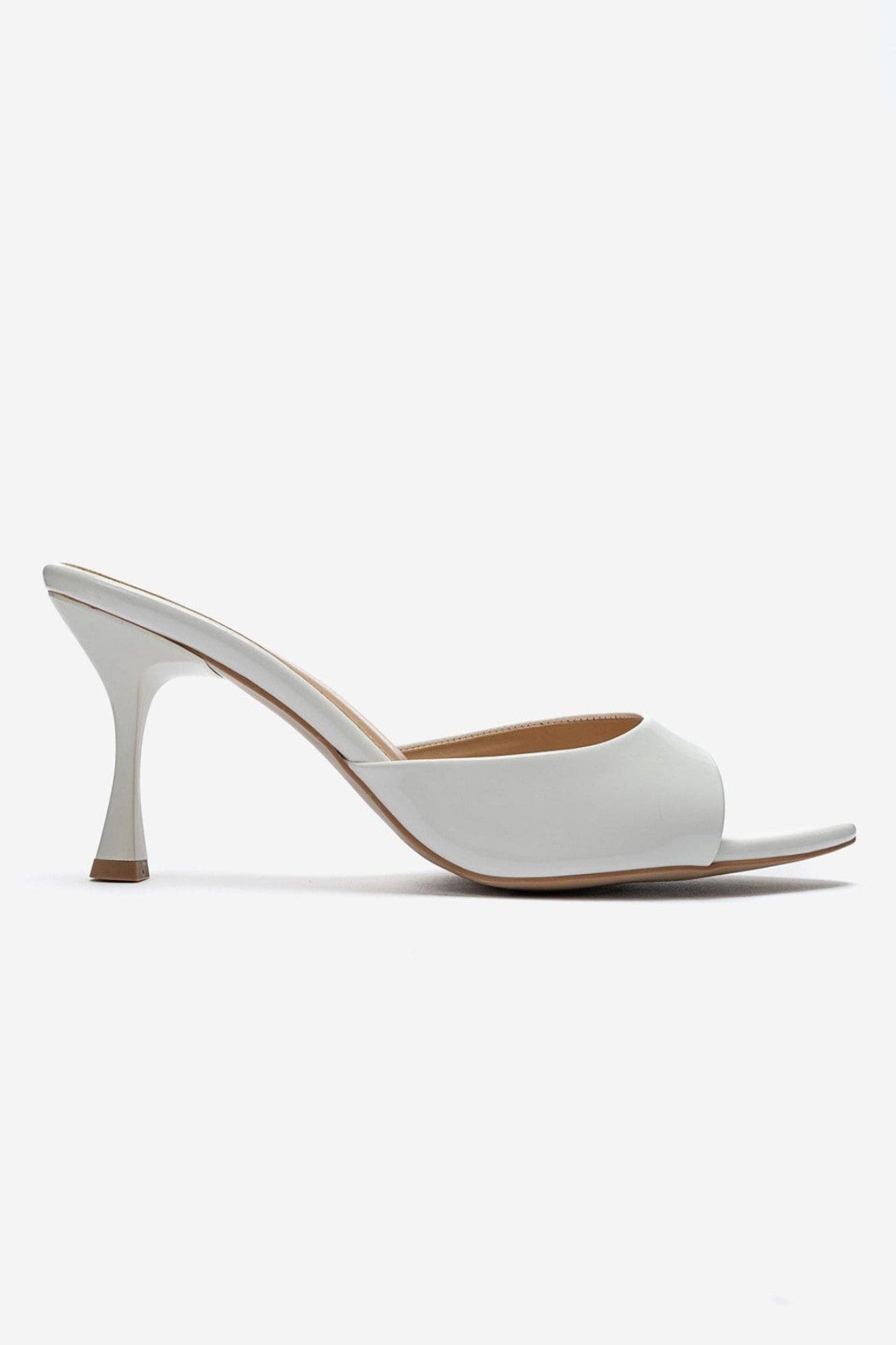 Tiera Stiletto Sandal, Alternate, color, White Patent