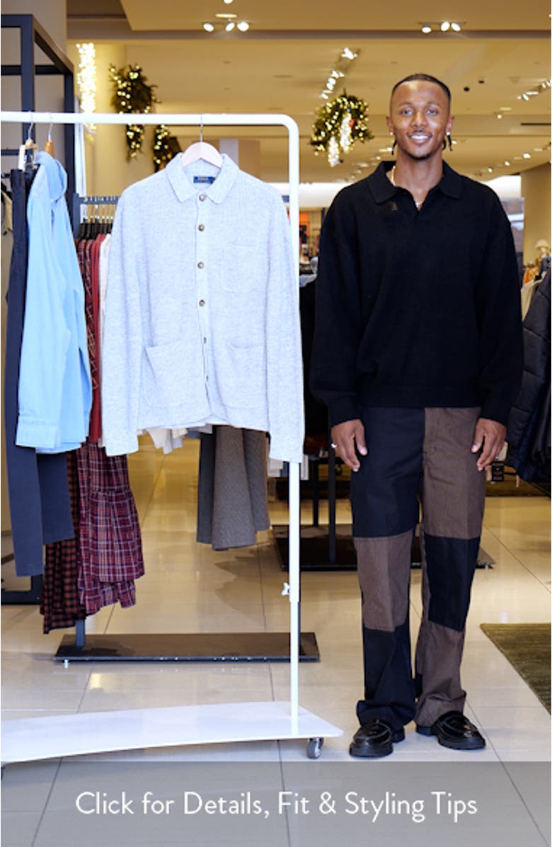 Ribbed Full Button Cotton Cardigan, sales video thumbnail