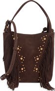 Sam Edelman Rhett Fringe Suede Crossbody Bag