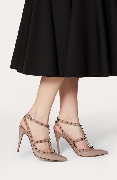 Valentino Chic Sling Back Pointed Toe Pumps In Multi