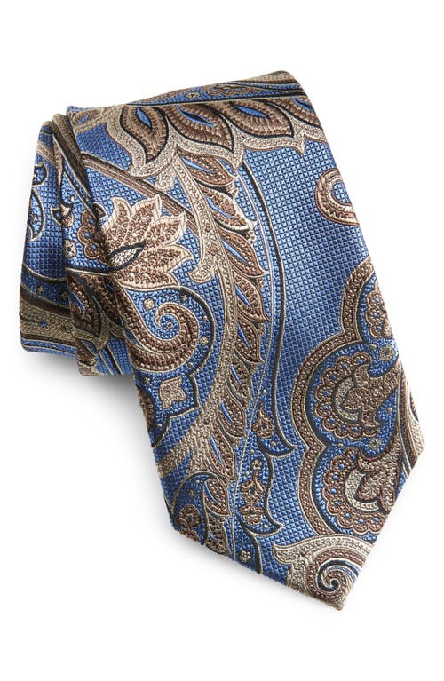 Nordstrom Paisley Silk Tie In Blue